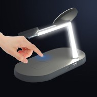 Безжична зарядна станция 3 в 1 от Tech Protect A12 - Черна