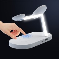 Зарядна станция 3 в 1 с MagSafe за iPhone, AirPods и Apple Watch от Tech-Protect A12 - Бяла
