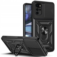 Удароустойчив калъф за Motorola Moto G22 / E32 / E32s от Tech-Protect CamShield Pro - Черен