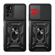 Удароустойчив калъф за Motorola Moto G22 / E32 / E32s от Tech-Protect CamShield Pro - Черен