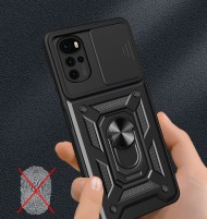 Удароустойчив калъф за Motorola Moto G22 / E32 / E32s от Tech-Protect CamShield Pro - Черен