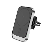 Магнитна стойка за автомобил с MagSafe от Tech Protect CW19 - Черна