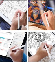 Активна писалка за iPad от Tech-Protect Digital Stylus Pen - Бяла