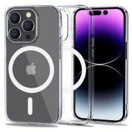 Твърд кейс с MagSafe пръстен за iPhone 14 Pro от Tech-Protect FlexAir Hybrid - Прозрачен
