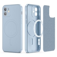 Твърд калъф с MagSafe пръстен за iPhone 12 от Tech-Protect Icon MagSafe - Sky Blue