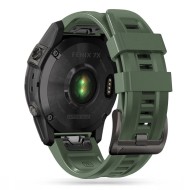 Силиконова каишка за Garmin Fenix 3 / 3hr / 5x / 5x Plus / 6x / 6x Pro / 7x от Tech-Protect IconBand – Army Green
