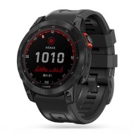 Силиконова каишка за Garmin Fenix 3 / 3hr / 5x / 5x Plus / 6x / 6x Pro / 7x от Tech-Protect IconBand – Черна