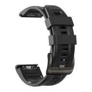 Силиконова каишка за Garmin Fenix 3 / 3hr / 5x / 5x Plus / 6x / 6x Pro / 7x от Tech-Protect IconBand – Черна