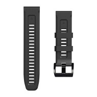 Силиконова каишка за Garmin Fenix 3 / 3hr / 5x / 5x Plus / 6x / 6x Pro / 7x от Tech-Protect IconBand – Черна