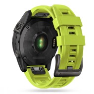 Силиконова каишка за Garmin Fenix 3 / 3hr / 5x / 5x Plus / 6x / 6x Pro / 7x от Tech-Protect IconBand – Зелена