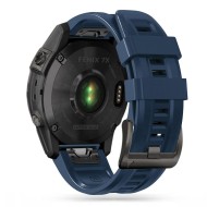 Силиконова каишка за Garmin Fenix 3 / 3hr / 5x / 5x Plus / 6x / 6x Pro / 7x от Tech-Protect IconBand – Navy Blue