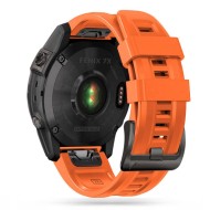 Силиконова каишка за Garmin Fenix 3 / 3hr / 5x / 5x Plus / 6x / 6x Pro / 7x от Tech-Protect IconBand - Оранжева