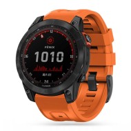 Силиконова каишка за Garmin Fenix 3 / 3hr / 5x / 5x Plus / 6x / 6x Pro / 7x от Tech-Protect IconBand - Оранжева