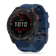 Силиконова каишка за Garmin Fenix 5 / 6 / 6 Pro / 7 от Tech-Protect IconBand – Navy Blue