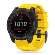 Силиконова каишка за Garmin Fenix 5 / 6 / 6 Pro / 7 от Tech-Protect IconBand - Жълта