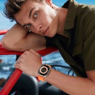 Силиконова каишка за Apple Watch 6/7/8/9/10/SE/ Ultra 1-2 (44/45/46/49 mm) от Tech-Protect IconBand Pro - Оранжева