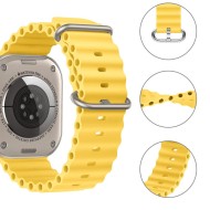 TECH-PROTECT ICONBAND PRO APPLE WATCH 4 / 5 / 6 / 7 / 8 / SE / ULTRA (42 / 44 / 45 / 49 MM) YELLOW