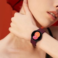Силиконова каишка за Samsung Galaxy Watch 4/5/5 Pro/6/7/FE от Tech-Protect IconBand - Бордо