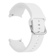 Силиконова каишка за Samsung Galaxy Watch 4/5/5 Pro/6/7/FE от Tech-Protect IconBand - Бяла