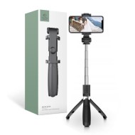 TECH-PROTECT L01S WIRELESS SELFIE STICK TRIPOD BLACK