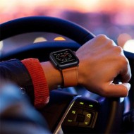 Кожена каишка за Apple Watch 4/5/6/7/8/SE/Ultra 1/2 (44/45/49 mm) от Tech-Protect Leatherfit - Кафяв