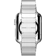 Стоманена верижка за Apple Watch 4/5/6/7/8/9/SE/Ultra (44/45/49 mm) от Tech-Protect LinkBand - Сребриста