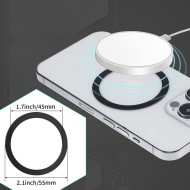 2 броя универсални MagSafe пръстени от Tech-Protect Magmat MagSafe - Черен и  сребрист