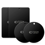 4x метални пластини за автомобилна стойка от Tech-Protect MetalPlate - Черни