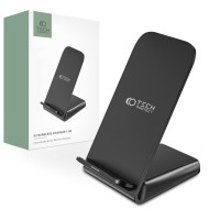 Безжично зарядно устройство със стойка 15W От Tech-Protect S2 - Черно