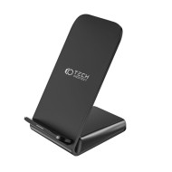 Безжично зарядно устройство със стойка 15W От Tech-Protect S2 - Черно
