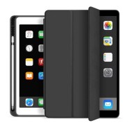 Силиконов калъф за iPad 7/8/9 (10.2" 2019/2020/2021) от Tech-Protect SC PEN - Черен