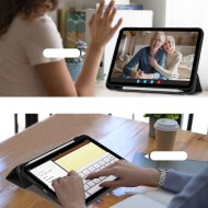 Силиконов калъф за iPad 10.9 2022 от Tech-Protect SC PEN - Черен