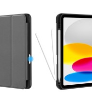 Силиконов калъф за iPad 10.9 2022 от Tech-Protect SC PEN - Черен
