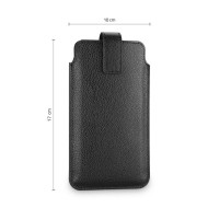 Универсален калъф за телефон за 6.0 / 6.9 инча от Tech Protect SM65 - Черен