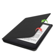Кожен тефтер за Kindle 11 (2022) / 12 (2024) от Tech-Protect Smartcase - Черен