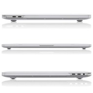 Тънък кейс за Apple Macbook Pro 13 (2016-2022) от Tech-Protect Smartshell - Crystal Clear