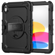 360 градусов калъф за таблет iPad 10.9 2022 от Tech-Protect Solid360 - Черен