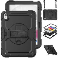 360 градусов калъф за таблет iPad 10.9 2022 от Tech-Protect Solid360 - Черен