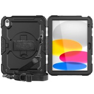 360 градусов калъф за таблет iPad 10.9 2022 от Tech-Protect Solid360 - Черен