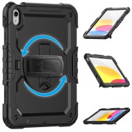 360 градусов калъф за таблет iPad 10.9 2022 от Tech-Protect Solid360 - Черен