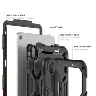 360 градусов калъф за таблет iPad 10.9 2022 от Tech-Protect Solid360 - Черен