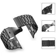 Стоманена верижка за Apple Watch 4/5/6/7/8/SE/Ultra 1/2 (44/45/49 mm) от Tech-Protect Stainless - Черна
