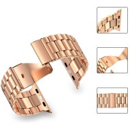 Стоманена верижка за Apple Watch 4/5/6/7/8/SE/Ultra 1/2 (44/45/49 mm) от Tech-Protect Stainless - Rose Gold