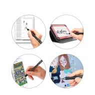 Писалка за обработка на графики от Tech-Protect Stylus Pen - Rose Gold
