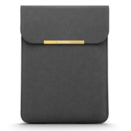Кожен калъф за лаптоп 13-14 инча от Tech-Protect Taigold - Тъмносив