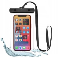 Универсален водоустойчив калъф за смартфони от Tech-Protect Waterproof - Прозрачен
