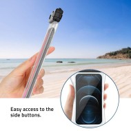 Универсален водоустойчив калъф за смартфони от Tech-Protect Waterproof - Прозрачен