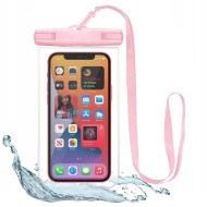 Универсален водоустойчив калъф за смартфони от Tech-Protect Waterproof - Розов