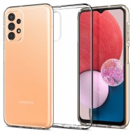 Удароустойчив, силиконов кейс за Samsung Galaxy A13 4G/LTE от Spigen Liquid Crystal - Прозрачен