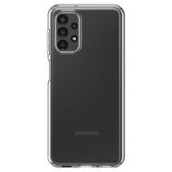 Удароустойчив, силиконов кейс за Samsung Galaxy A13 4G/LTE от Spigen Liquid Crystal - Прозрачен